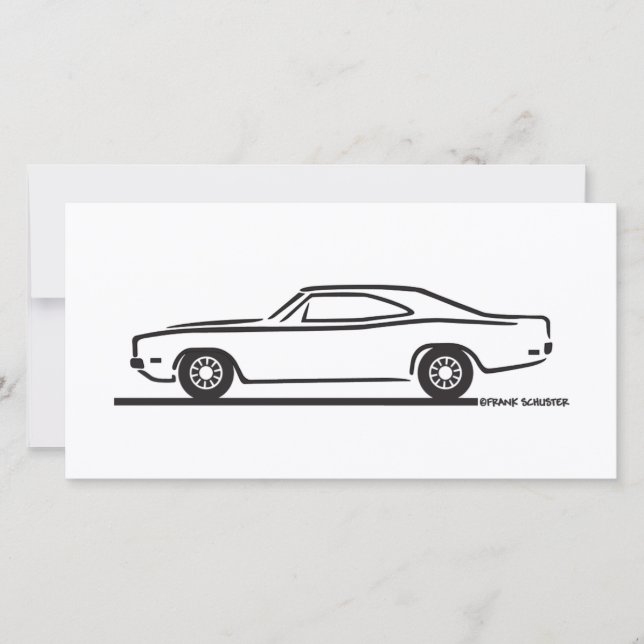 Cargador Dodge de 1969 (Anverso)