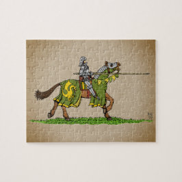 Cargando el rompecabezas medieval de Knight Jigsaw
