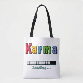 Cargando Karma... Bolso de tela