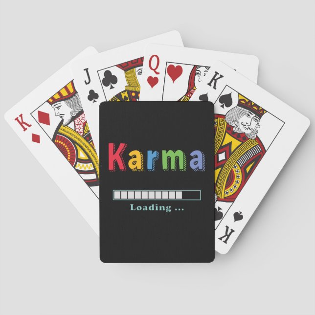 Cargando Karma... Cartas de póquer (Reverso)