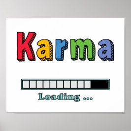 Cargando Karma... Póster