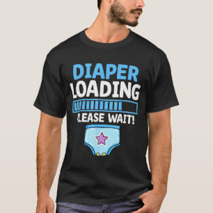 Cargando Pañal de Camisa Por Favor Espere Orgullos