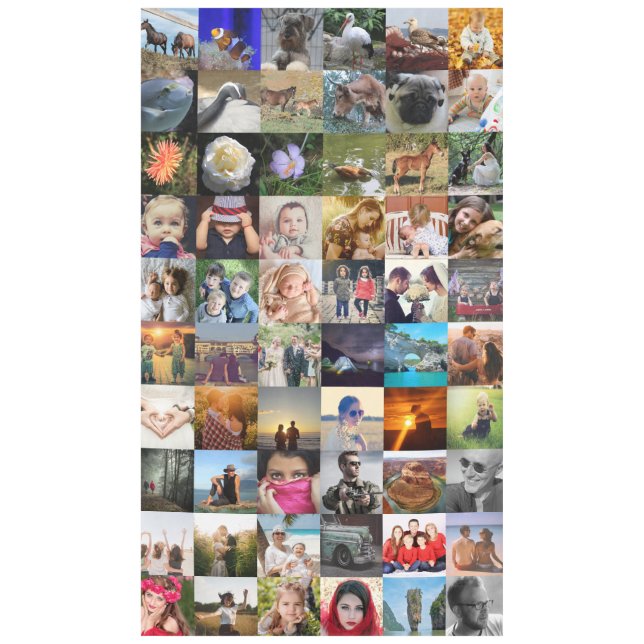 Cargar 64 manteles de fotos (Anverso)