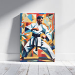 Cargar impresión de lienzo cubismo<br><div class="desc">El Karate Cubism Canvas Print es totalmente personalizable y único para colgar en las paredes de casa y oficina. Diseñado por Norman.R.</div>