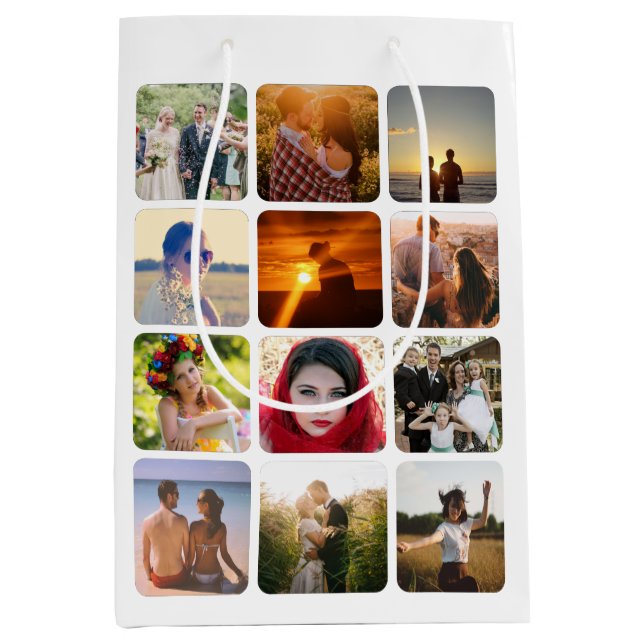 Cargar la bolsa de regalo del medio de la foto (Anverso)