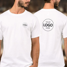 Cargar la camiseta con logotipo - Personal del log