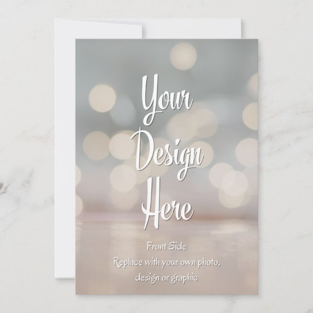 Cargar la invitación de su propio Personalizado de (Anverso)