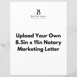 Cargar la plantilla en blanco de la carta de marke