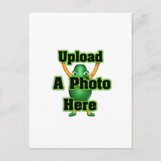 Cargar tu foto en postales de plantilla