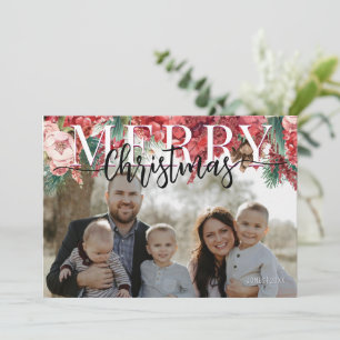 Cargar tu propia tarjeta navideña DIY Merry