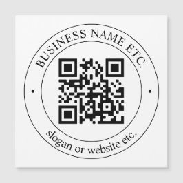 Cargar tu propio código QR y texto de Personalizab