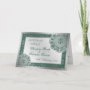 Cargo de oro árabe, tarjeta RSVP