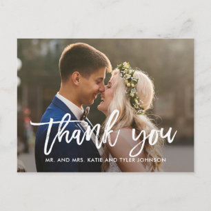 Cargo de pincel Gracias Postales