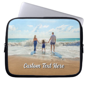 Cargue la foto de su familia Funda para portátil A
