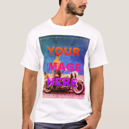 Cargue su propia camiseta del arte o de la foto