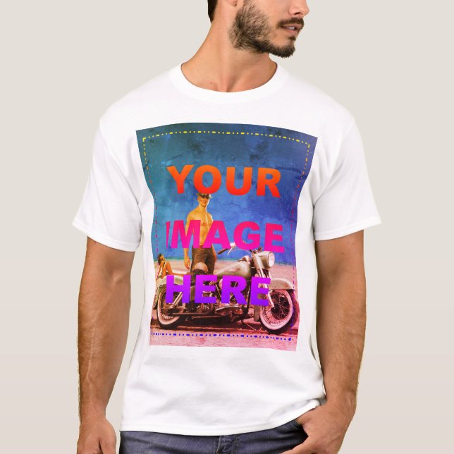 Cargue su propia camiseta del arte o de la foto (Anverso)