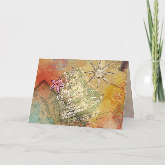 Caribbean Dream - Tarjeta de Felicitación (Anverso)