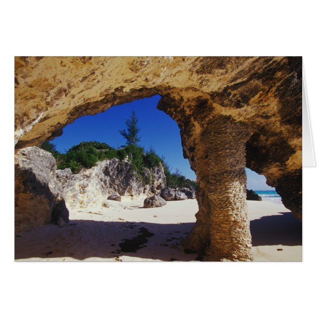 Caribe, Bermudas, Ciudad de Tucker. Beige (Anverso (Horizontal))