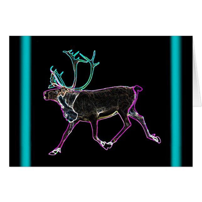 Caribou Eléctrico (Anverso (Horizontal))