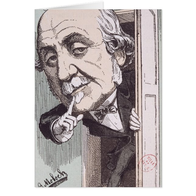 Caricatura de Albert, Duc de Broglie (Frente)