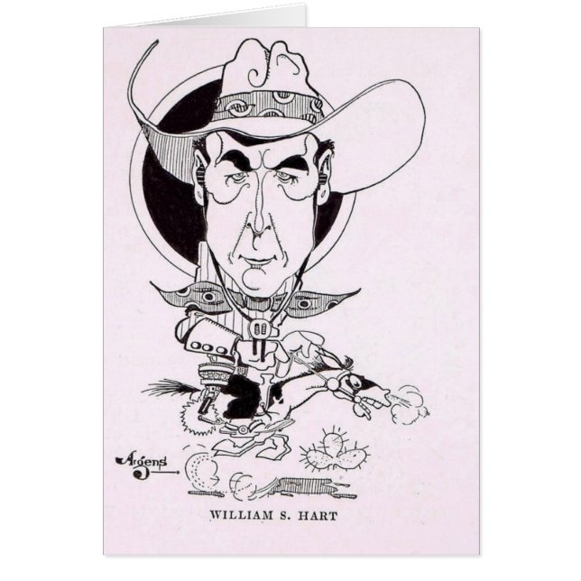 Caricatura de Guillermo S. Hart (Frente)
