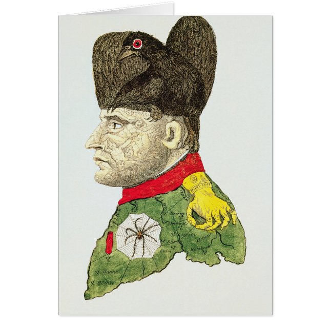 Caricatura de Napoleon Bonaparte (Frente)