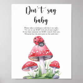 Cariñosa - No digas bebé Póster
