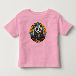 Carisma cromático: camiseta Kaleidoscópica Panda