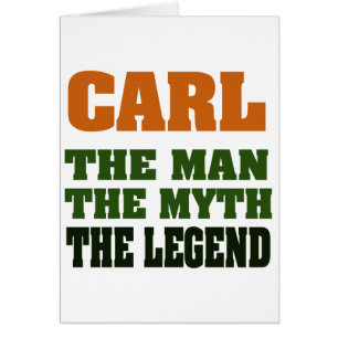 Carl - el hombre, el mito, la leyenda