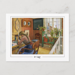 Carl Larsson #10 - Tarjeta postal de arte fino