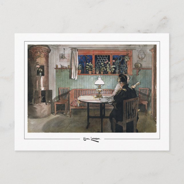 Carl Larsson #226 - Tarjeta postal de arte fino (Anverso)