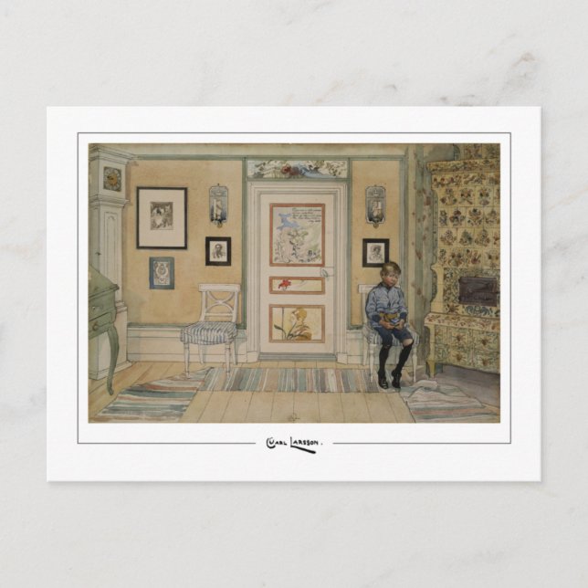 Carl Larsson #277 - Tarjeta postal de arte fino (Anverso)