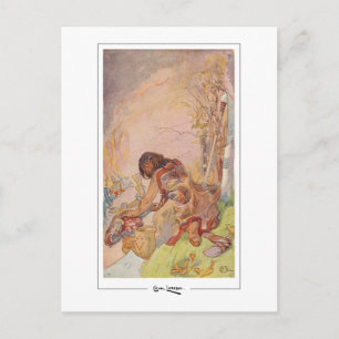 Carl Larsson #32 - Tarjeta postal de arte fino