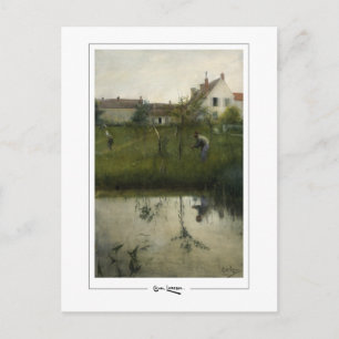 Carl Larsson #350 - Tarjeta postal de arte fino