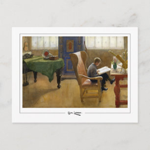 Carl Larsson #384 - Tarjeta postal de arte fino