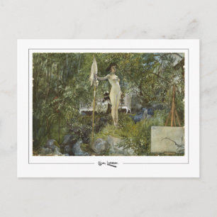 Carl Larsson #391 - Tarjeta postal de arte fino