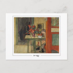 Carl Larsson #5 - Tarjeta postal de arte fino
