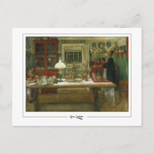 Carl Larsson #78 - Tarjeta postal de arte fino