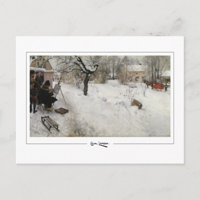 Carl Larsson #88 - Tarjeta postal de arte fino (Anverso)