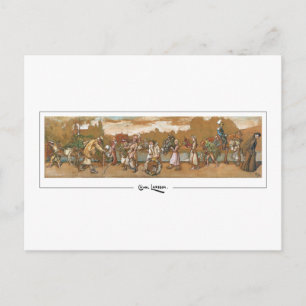 Carl Larsson #89 - Tarjeta postal de arte fino