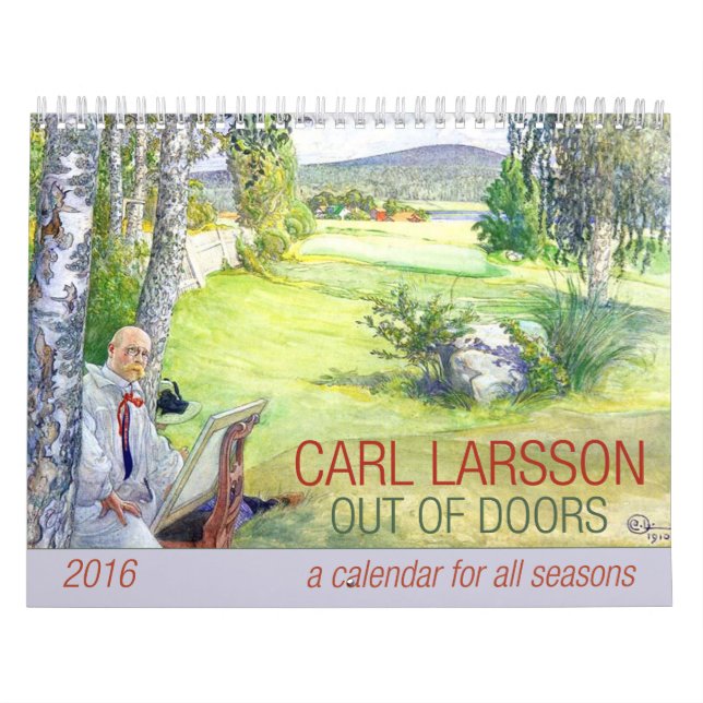Carl Larsson fuera del calendario de las puertas (Tapa)