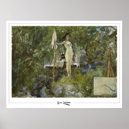 Carl Larsson Zedign Poster de Arte #391