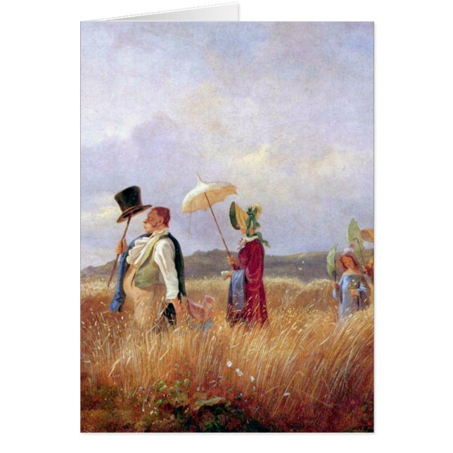 Carl Spitzweg - el paseo de domingo (Frente)