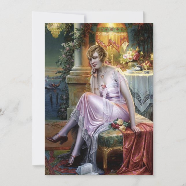 Carlier: Elegant Lady (Anverso)
