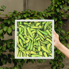 Carliston Pimientos de Banana Arte Contorno Negro