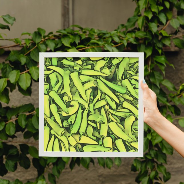 Carliston Pimientos de Banana Arte Contorno Negro (Subido por el creador)