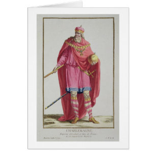 Carlomagno (742-814) de 'DES Estampes de Receuil,