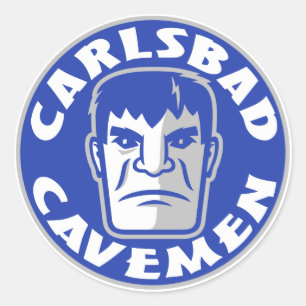 Carlsbad Cavemen Pegatina