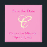 Carly Rebecca Bat Mitzvah Salvar el imán de la fec<br><div class="desc">Coincide con la invitación de Carly Rebecca.</div>