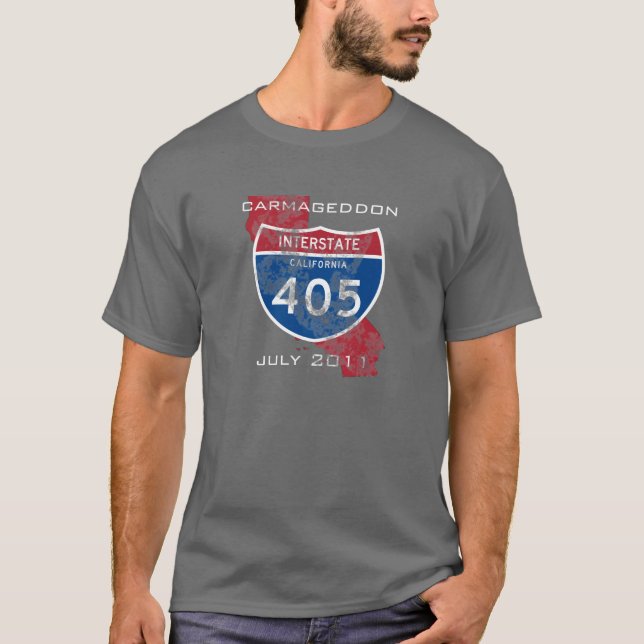 Carmageddon - julio de 2011 camiseta rasguñada (Anverso)